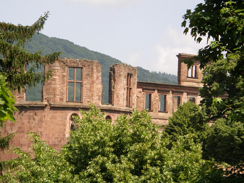 Heidelberger Schloss (Detail)